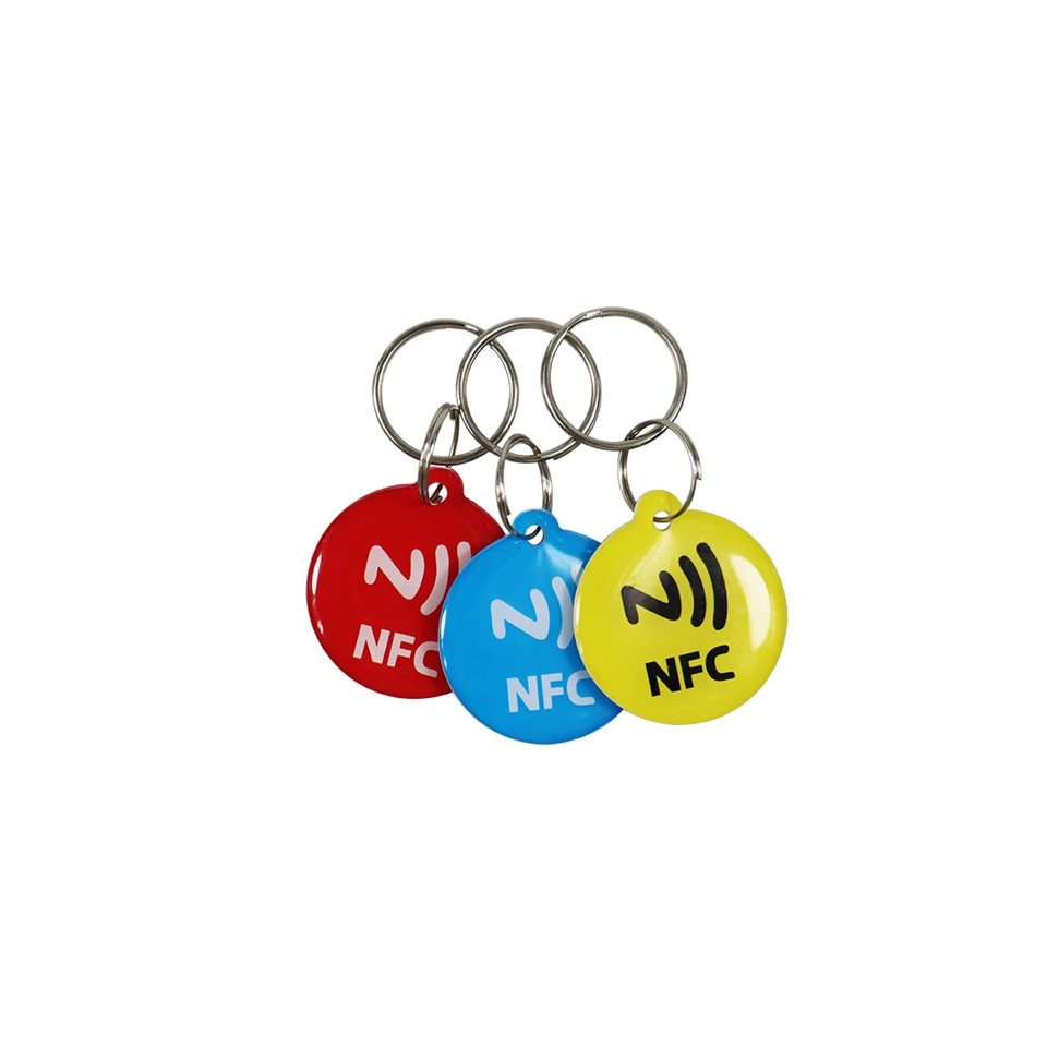 Custom Epoxy NFC Key Chain